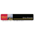 Rectangle Full Color Release Nameplate w/Rounded Corners (10"x2")